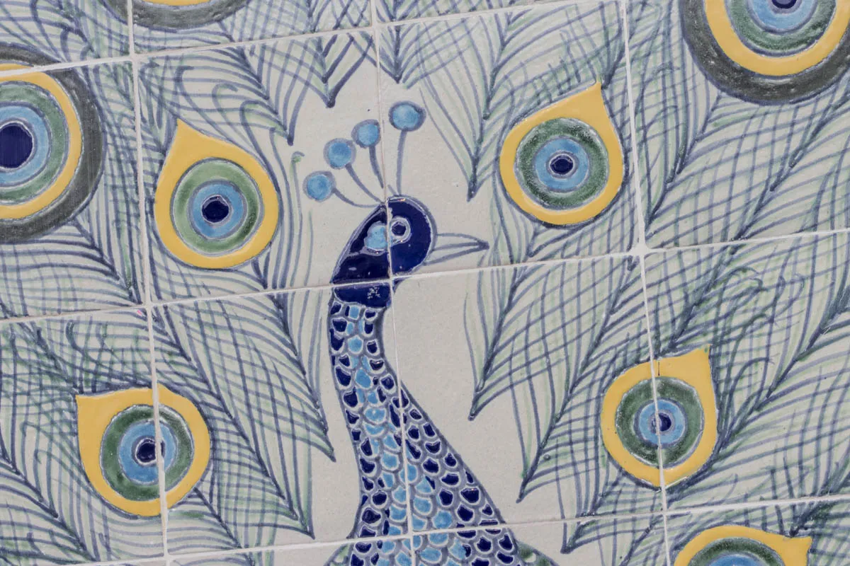 Detail of the Pavorreales mural